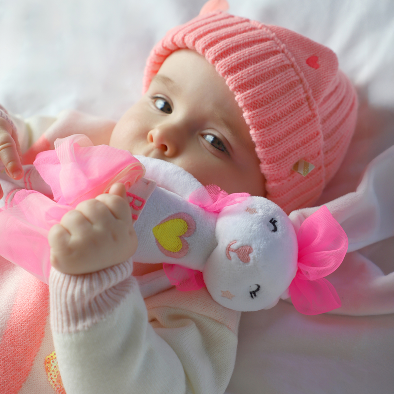 Soft velvet cuddly toy BILLIEBLUSH 
                    GIRL