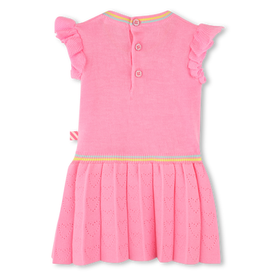 Short-sleeved knitted dress BILLIEBLUSH GIRL