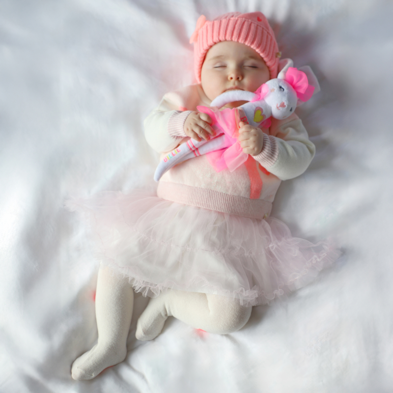 Soft velvet cuddly toy BILLIEBLUSH 
                    GIRL