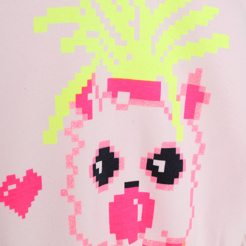 Sequined ruffle pullover BILLIEBLUSH 
                        GIRL