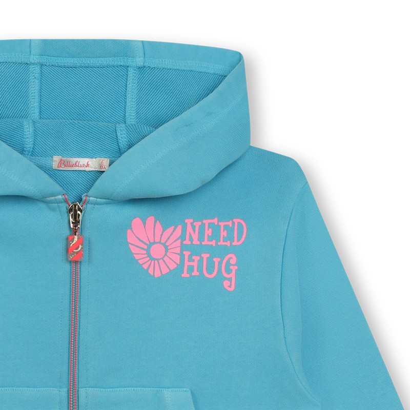 Fleece sweatshirt BILLIEBLUSH 
                        GIRL