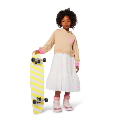 Bi-material dress BILLIEBLUSH GIRL