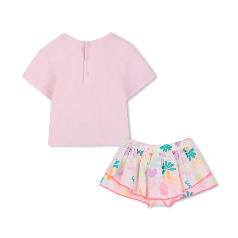 T-SHIRT + SHORTS SET BILLIEBLUSH 
                        GIRL