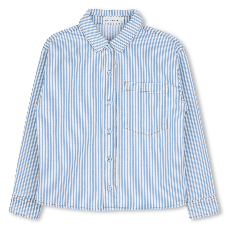 Striped cotton shirt BILLIEBLUSH 
                    BOY