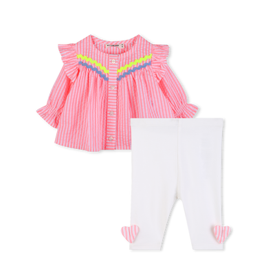 BLOUSE AND LEGGINGS SET BILLIEBLUSH GIRL