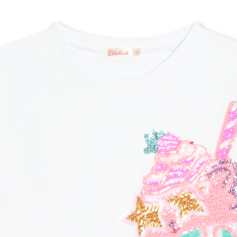 Sequin print t-shirt BILLIEBLUSH 
                        GIRL
