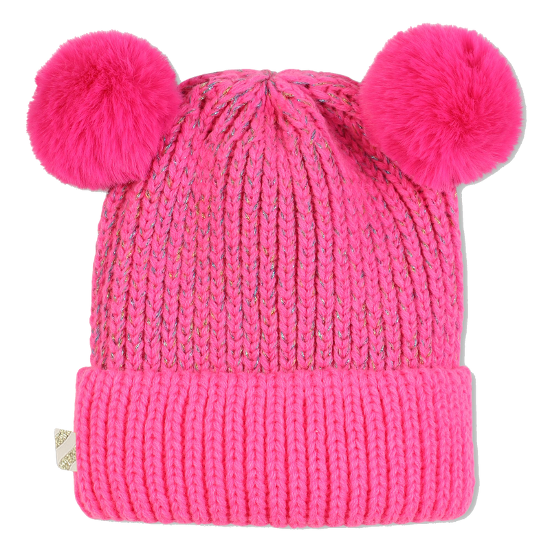 Double pompom beanie BILLIEBLUSH 
                    GIRL