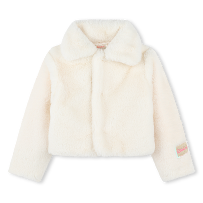 Fluffy fleece coat BILLIEBLUSH GIRL