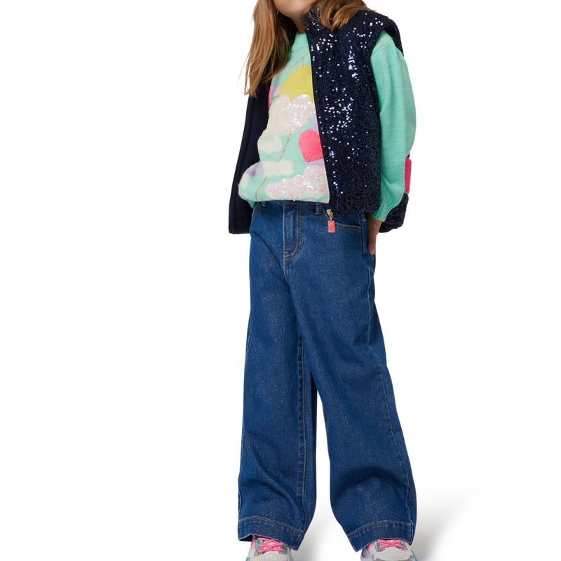 Denim trousers BILLIEBLUSH 
                        GIRL