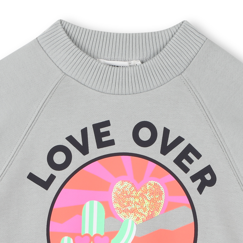 Fleece sweatshirt BILLIEBLUSH 
                        GIRL