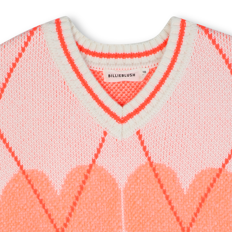 Short-sleeved knitted sweater BILLIEBLUSH 
                    GIRL