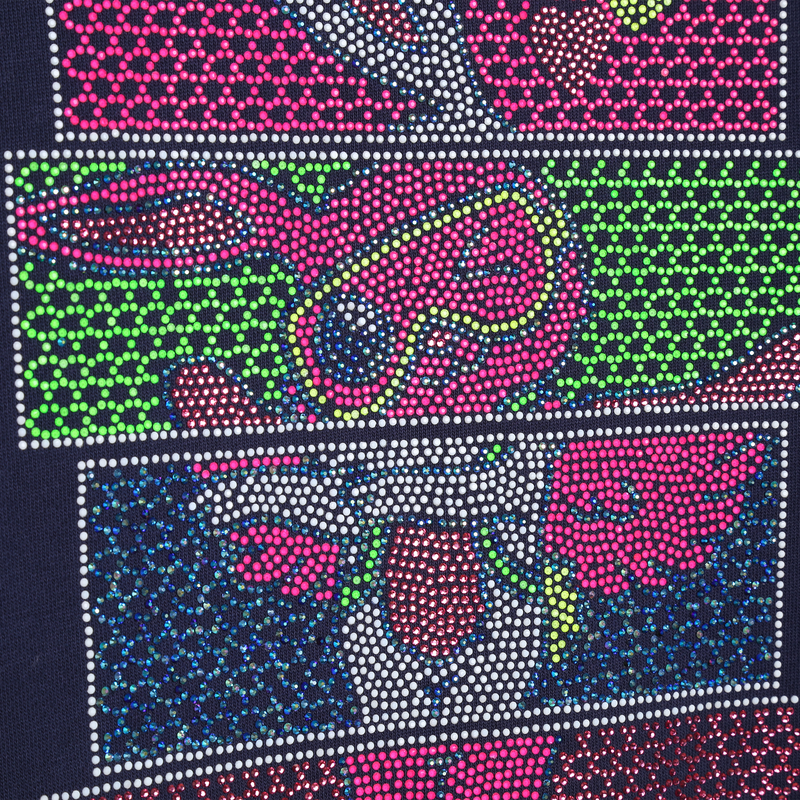 Rhinestone fleece dress BILLIEBLUSH 
                        GIRL