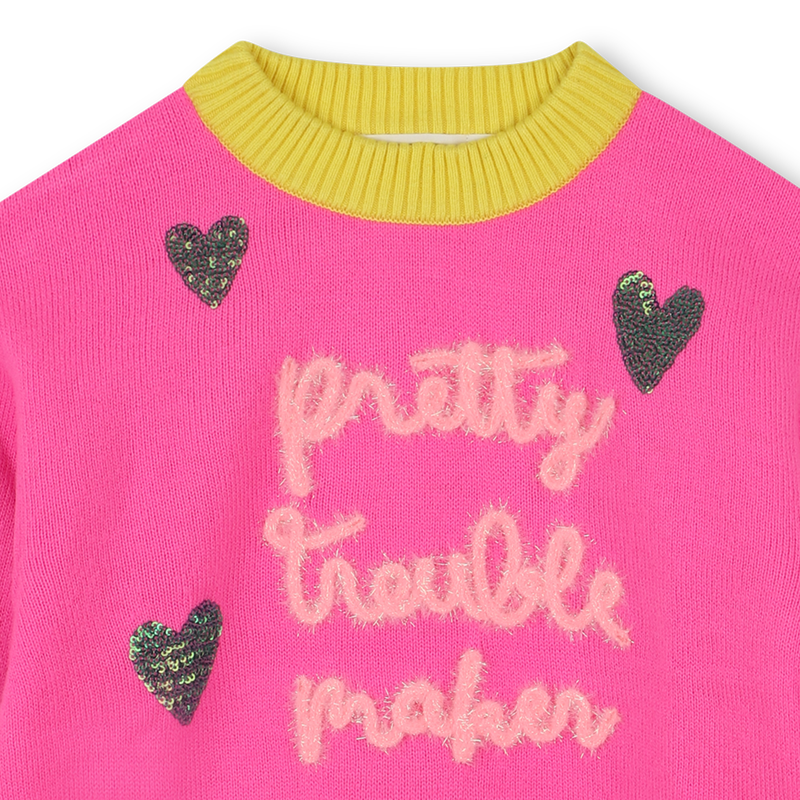Fine knitted sweater BILLIEBLUSH 
                    GIRL