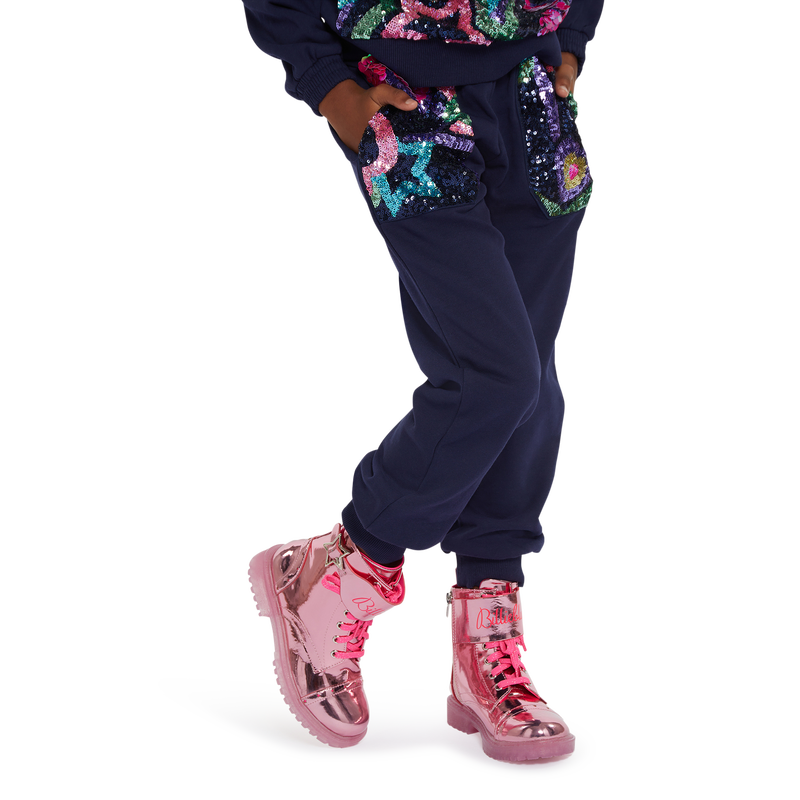 Sequin-pocket sweatpants BILLIEBLUSH 
                        GIRL