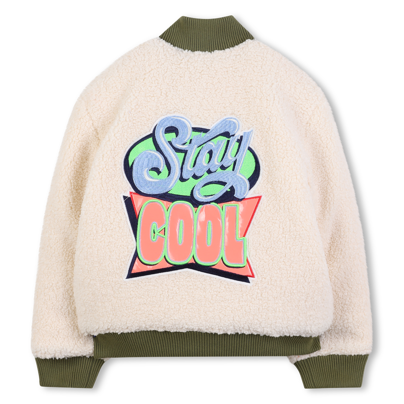 Plush fabric jacket BILLIEBLUSH 
                    BOY