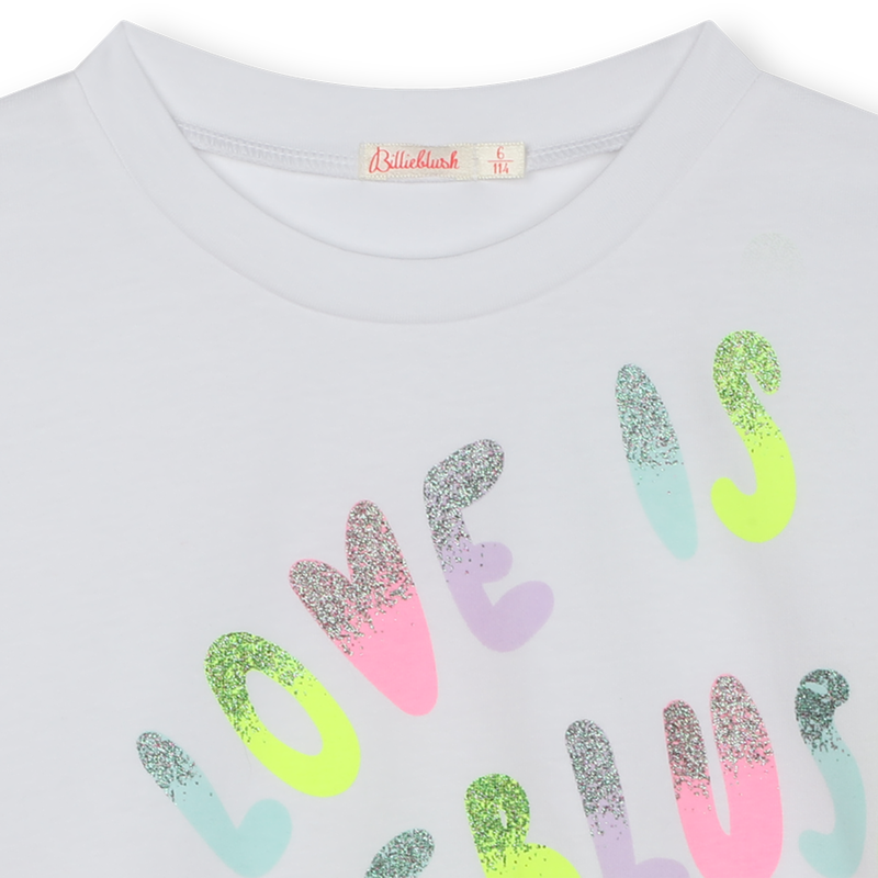 Multicolor slogan t-shirt BILLIEBLUSH 
                        GIRL