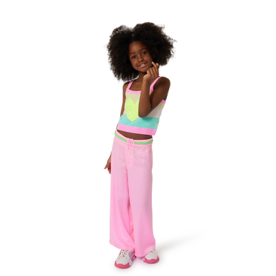 Knitted striped tank top BILLIEBLUSH GIRL