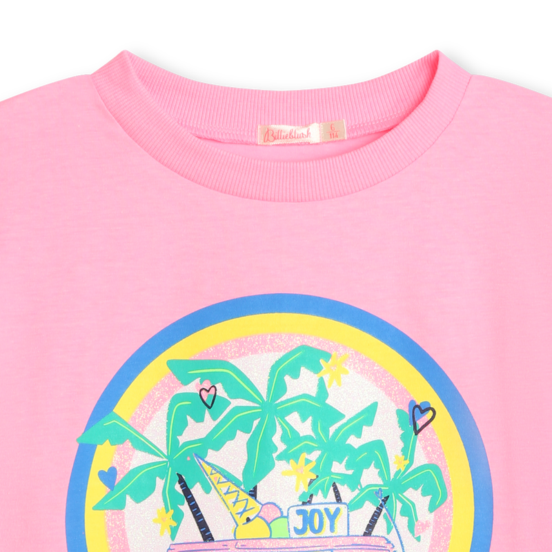 Printed loose-fit t-shirt BILLIEBLUSH 
                        GIRL