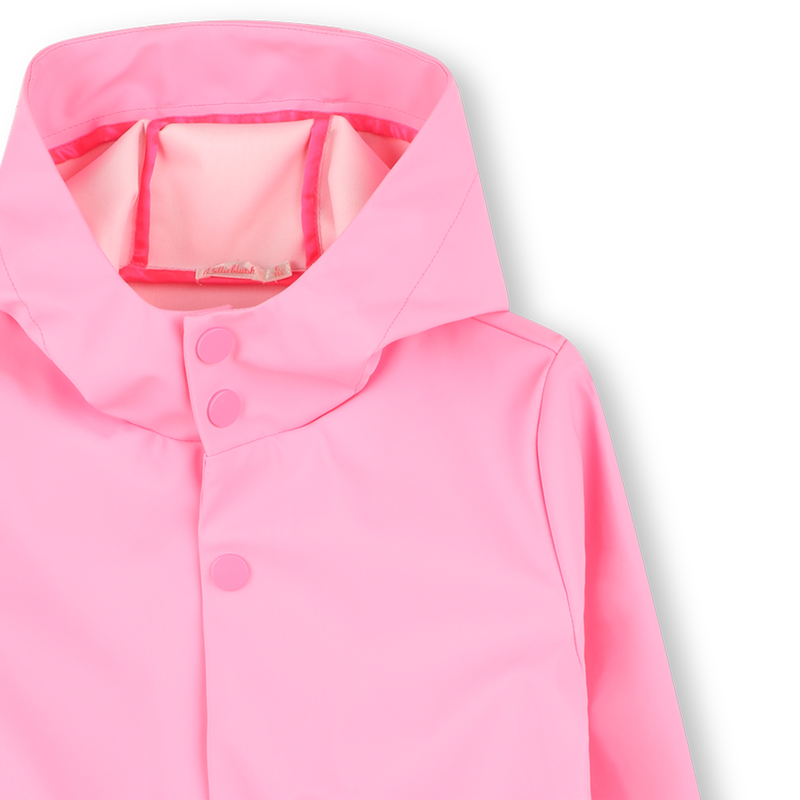 Long hooded raincoat BILLIEBLUSH 
                        GIRL
