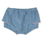 Denim set with frills BILLIEBLUSH 
                    GIRL