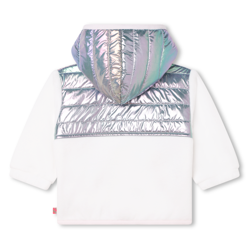 Iridescent quilting hoodie BILLIEBLUSH 
                        GIRL