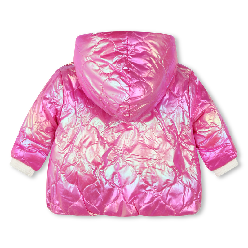 Iridescent quilted puffer BILLIEBLUSH 
                        GIRL