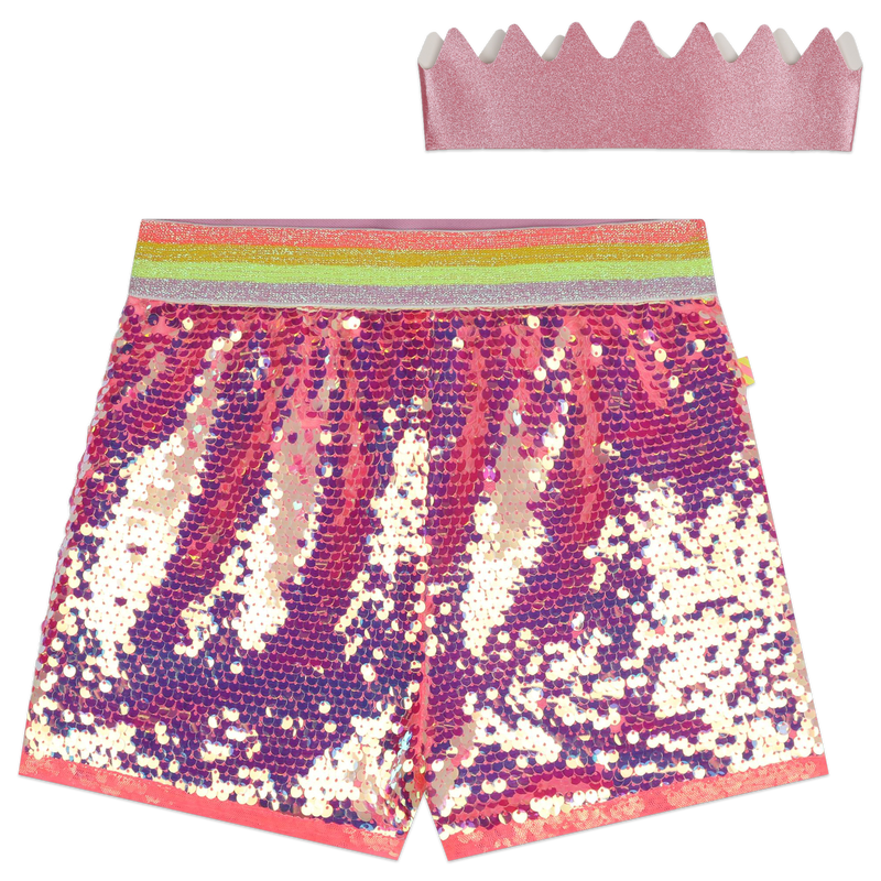 Accessorized princess shorts BILLIEBLUSH 
                        GIRL
