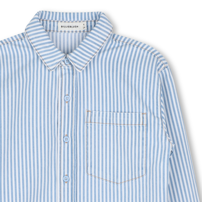 Striped cotton shirt BILLIEBLUSH 
                    BOY