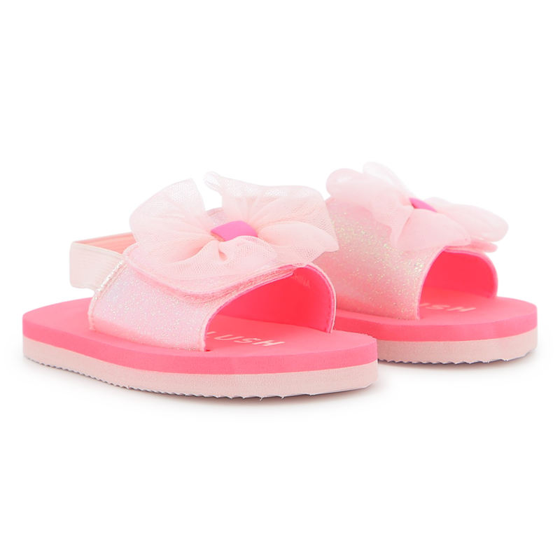 SLIDES WITH BOWS BILLIEBLUSH 
                        GIRL