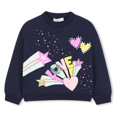 Fleece sweatshirt BILLIEBLUSH GIRL