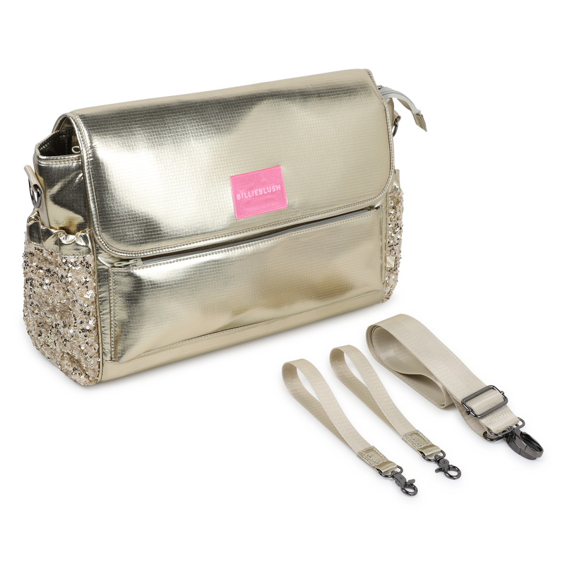 Metallic diaper bag BILLIEBLUSH 
                    GIRL