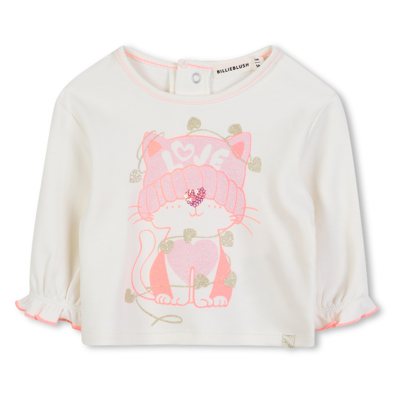 Cotton T-shirt BILLIEBLUSH 
                        GIRL