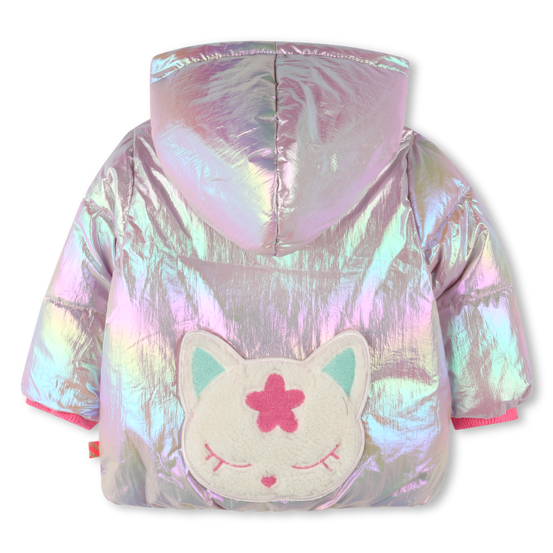 Zip-up hooded puffer jacket BILLIEBLUSH 
                        GIRL