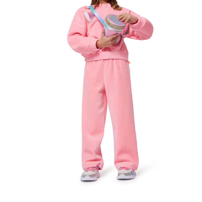 Velvet sweatshirt BILLIEBLUSH 
                        GIRL
