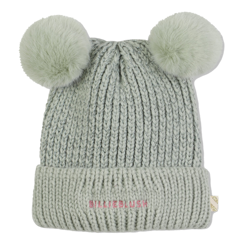 Double pompom beanie BILLIEBLUSH 
                        GIRL