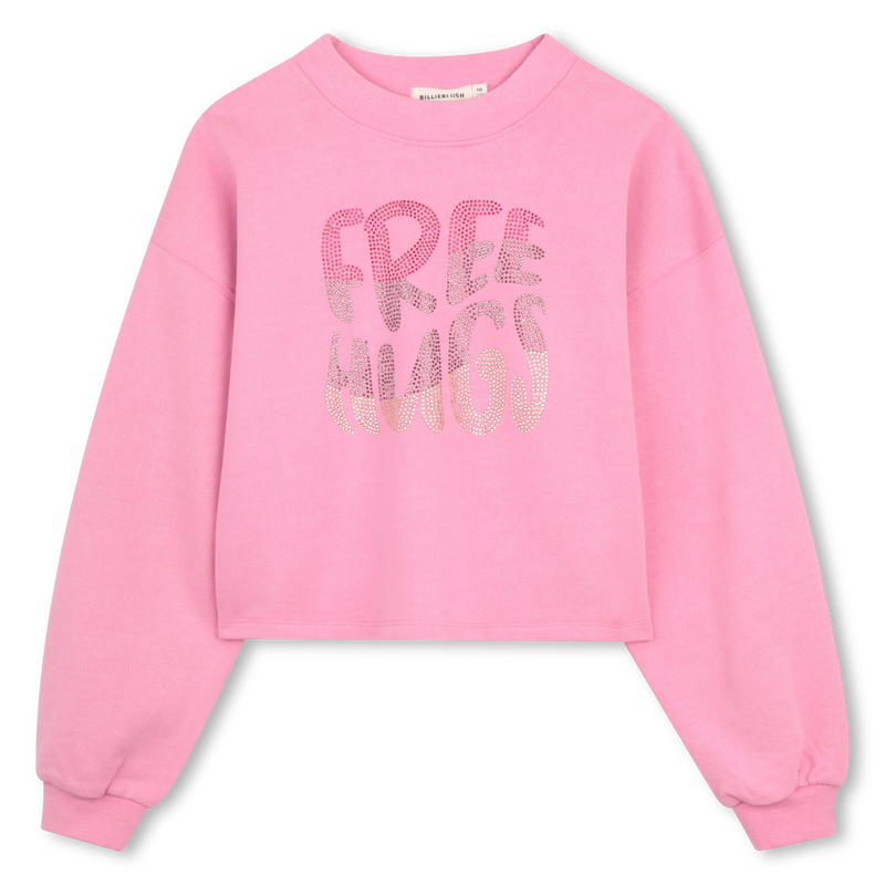 FLEECE SWEATSHIRT BILLIEBLUSH 
                        GIRL