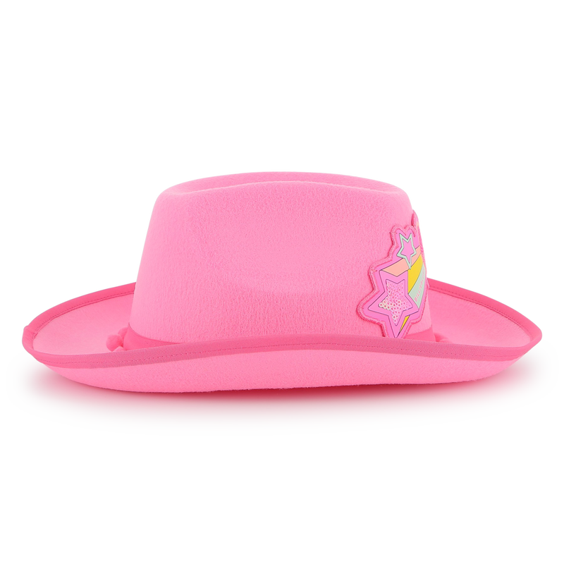 Western hat with pompoms BILLIEBLUSH 
                    GIRL