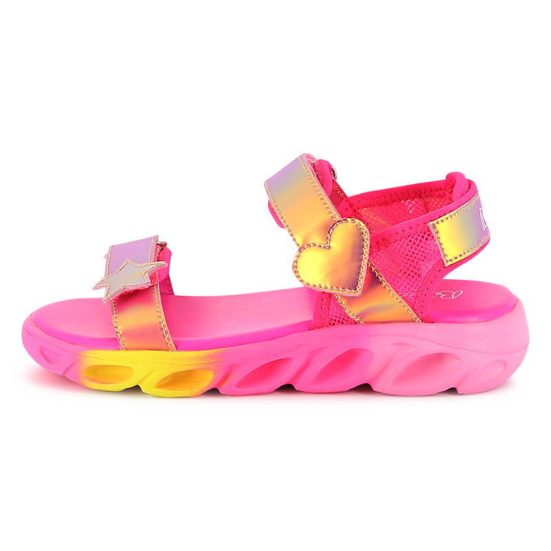 Bi-material sandals BILLIEBLUSH 
                        GIRL