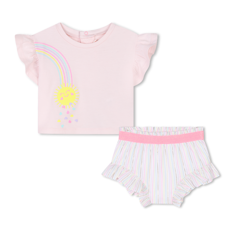 Shorts and T-shirt set BILLIEBLUSH 
                    GIRL