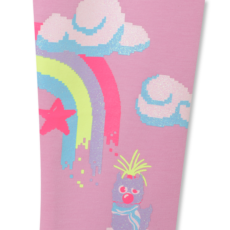 Glitter-print leggings BILLIEBLUSH 
                        GIRL