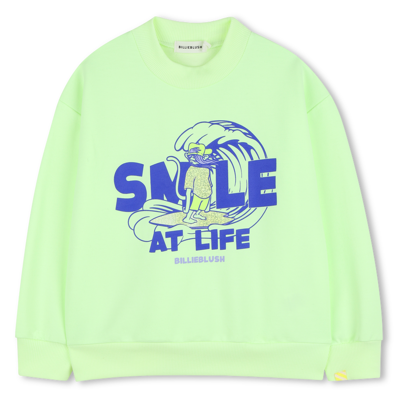 FLEECE SWEATSHIRT BILLIEBLUSH 
                        BOY