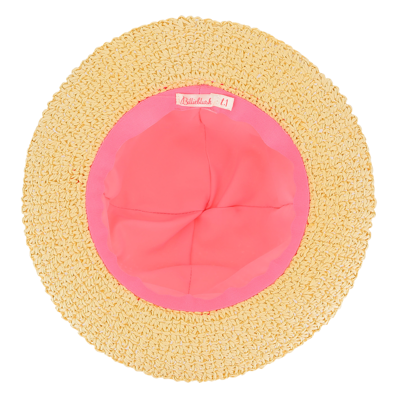 Pompom straw hat BILLIEBLUSH 
                        GIRL
