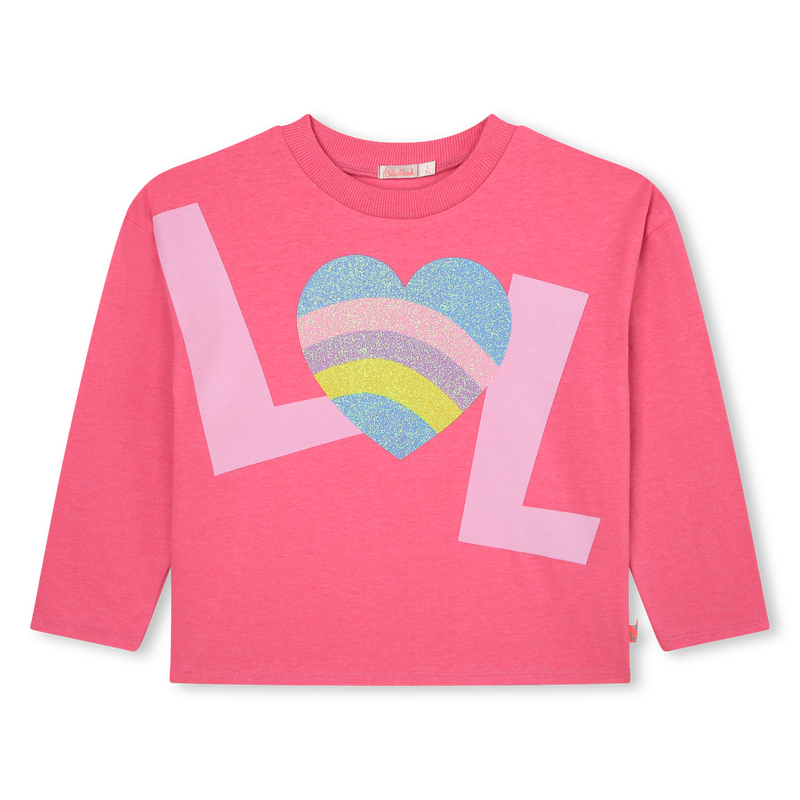 Graphic long-sleeve BILLIEBLUSH 
                        GIRL