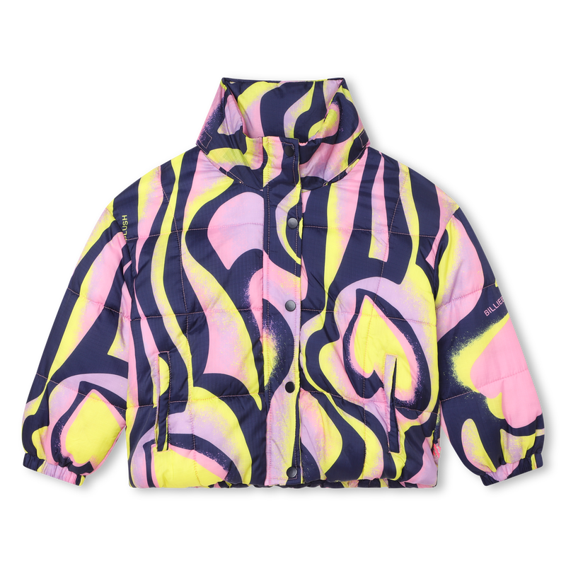 Heart all-over print puffer BILLIEBLUSH 
                        GIRL