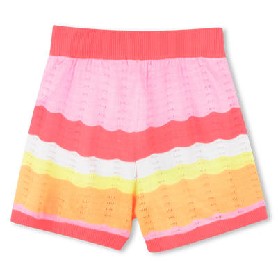 Striped tricot shorts BILLIEBLUSH GIRL