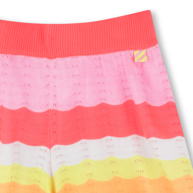 Striped tricot shorts BILLIEBLUSH 
                        GIRL