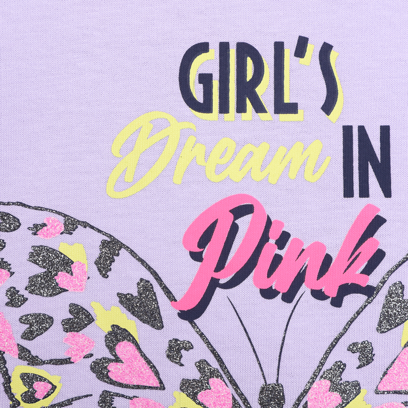 Butterfly graphic long-sleeve BILLIEBLUSH 
                        GIRL