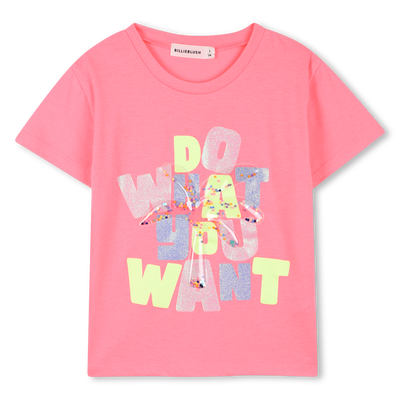 SHORT SLEEVE T-SHIRT BILLIEBLUSH GIRL