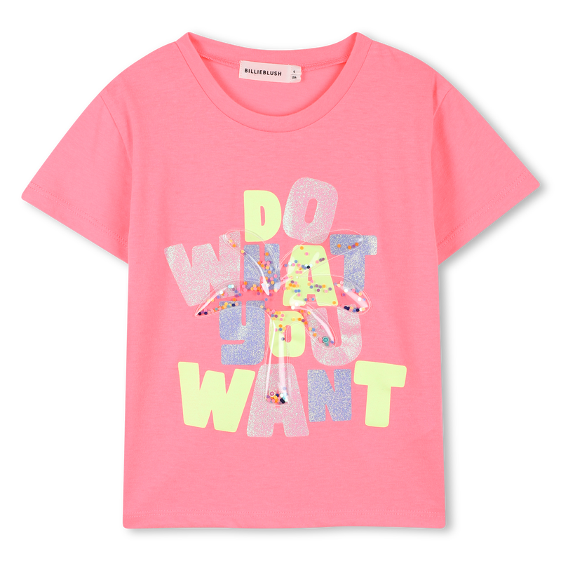 SHORT SLEEVE T-SHIRT BILLIEBLUSH 
                        GIRL