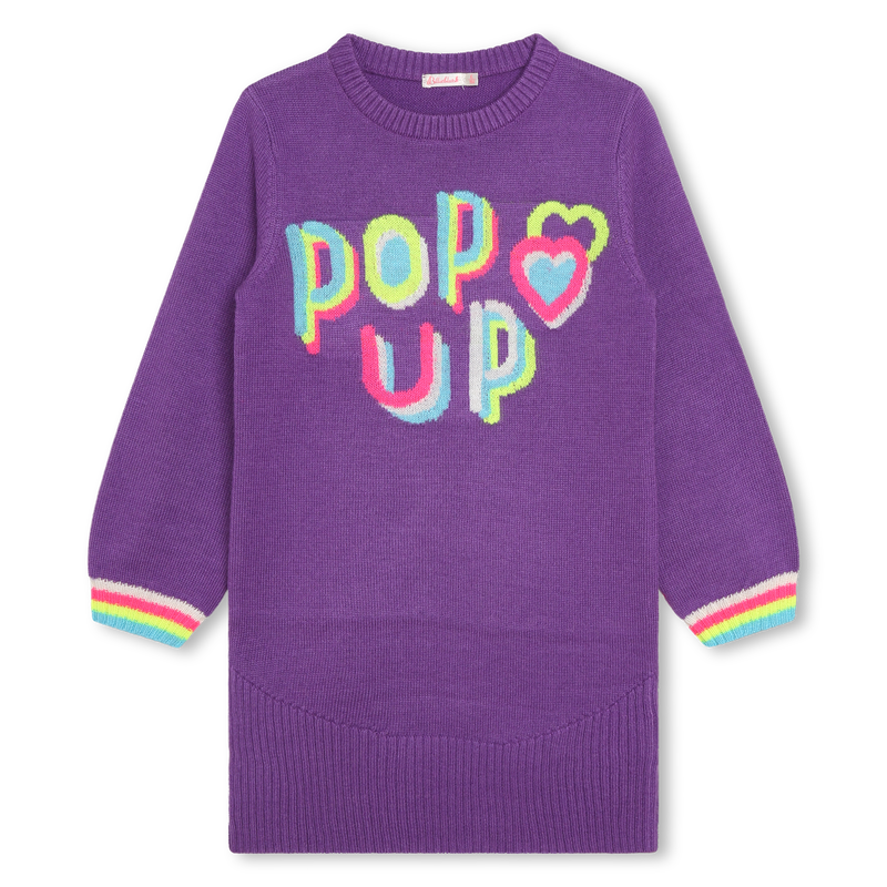 Multicolor sweater dress BILLIEBLUSH 
                        GIRL